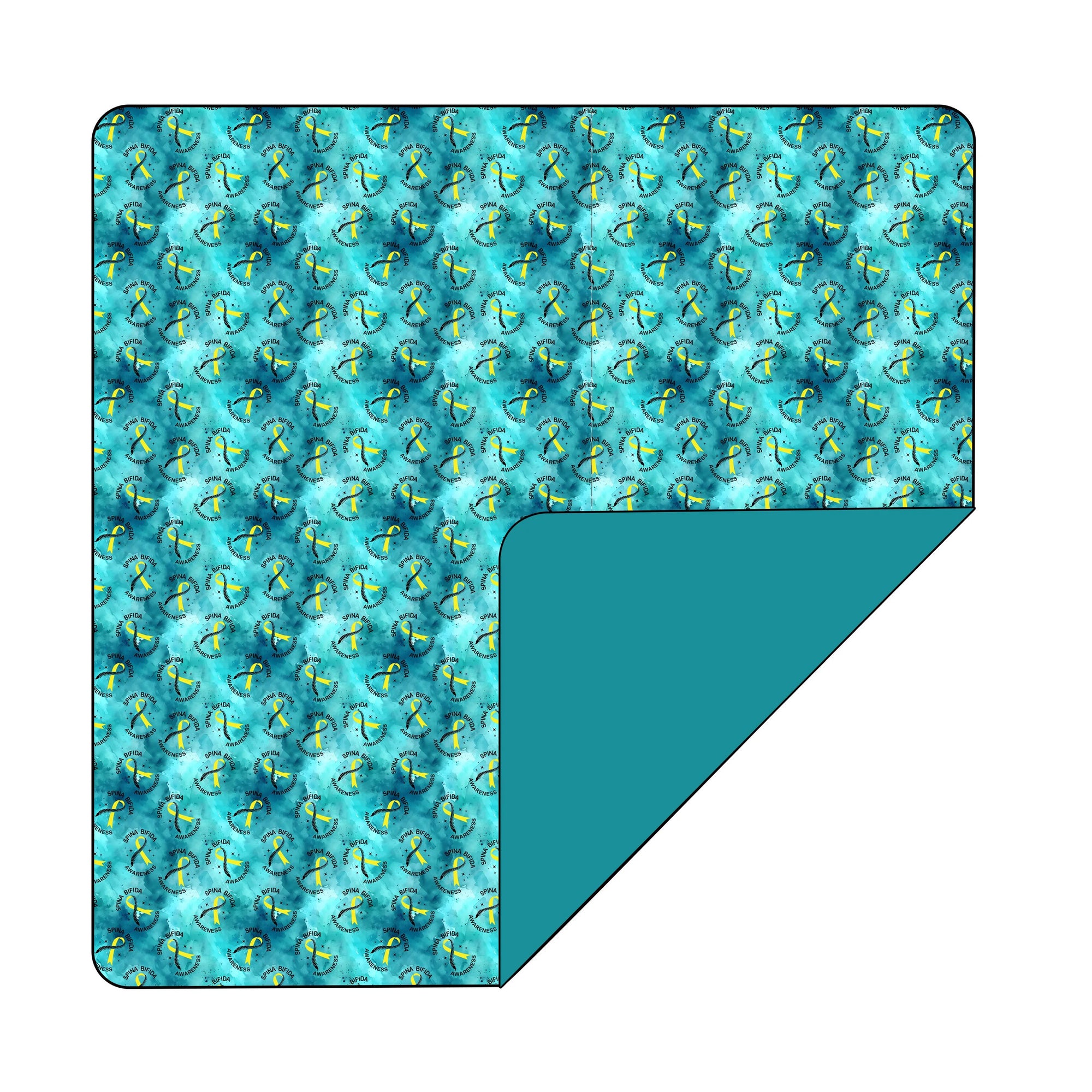 Spina Bifida awareness - blanket